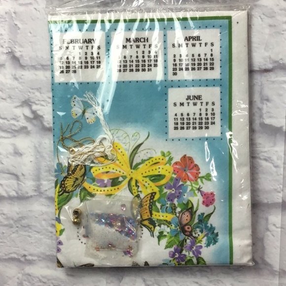 Vintage Paragon sequined Calendar Kit 1989 - Picture 5 of 5